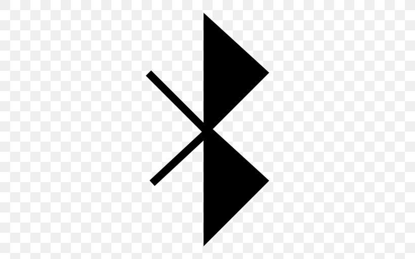 Bluetooth Symbol Connessione, PNG, 512x512px, Bluetooth, Area, Black, Black And White, Brand Download Free
