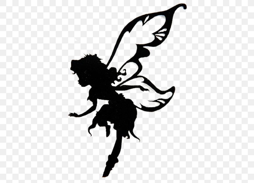Clip Art Silhouette Image Fairy Vector Graphics, PNG, 461x590px, Silhouette, Art, Artwork, Black And White, Butterfly Download Free