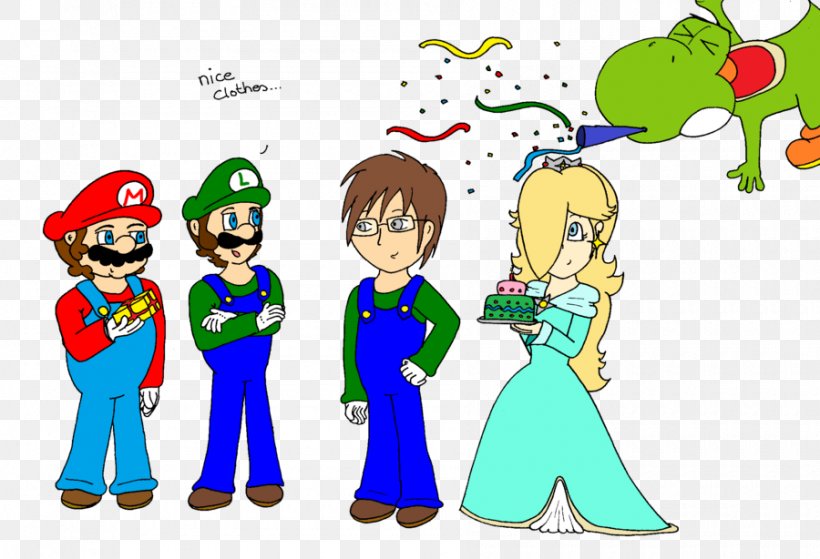 Drawing Mario & Luigi: Superstar Saga Mario Bros. Birthday, PNG, 900x614px, Drawing, Art, Birthday, Boy, Cartoon Download Free