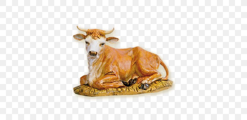Texas Longhorn Ox Donkey Nativity Scene Manger, PNG, 350x400px, Texas Longhorn, Animal, Cattle, Cattle Like Mammal, Cow Goat Family Download Free