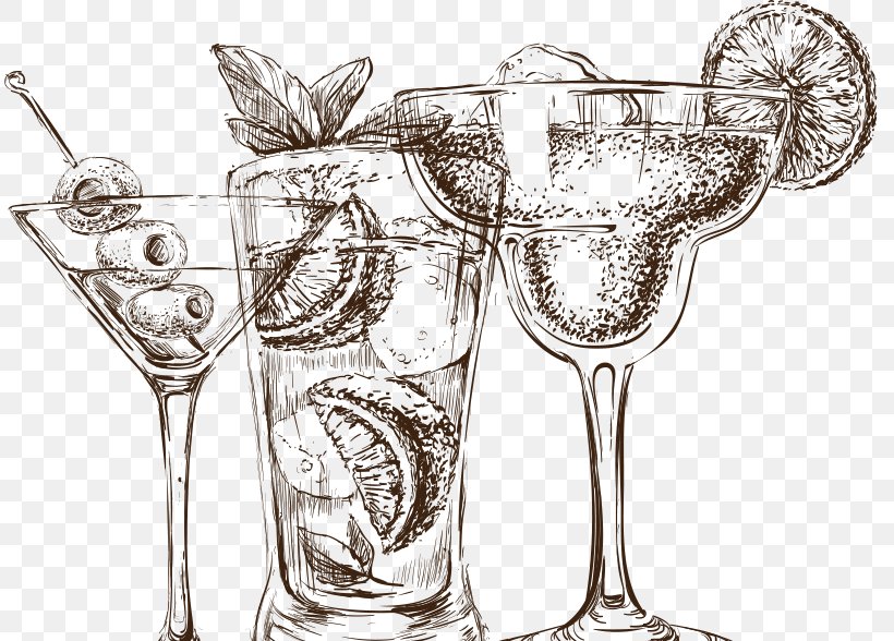Cocktail Cartoon, PNG, 811x588px, Champagne, Alcoholic Beverages, Bar, Champagne Glass, Cocktail Download Free