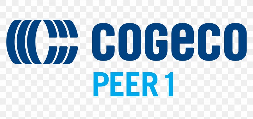 Cogeco Peer 1 Cloud Computing Colocation Centre Business, PNG, 2152x1016px, Cogeco Peer 1, Area, Blue, Brand, Business Download Free