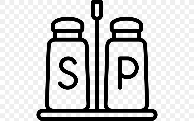 Condiment Salt Black Pepper Clip Art, PNG, 512x512px, Condiment, Area, Black And White, Black Pepper, Brand Download Free