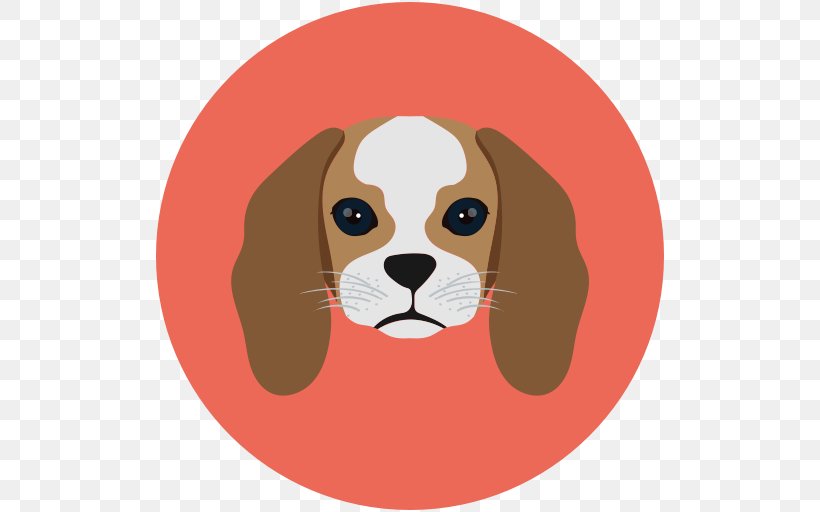 Puppy Dog Breed Beagle Cavalier King Charles Spaniel, PNG, 512x512px, Puppy, Beagle, Carnivoran, Cat, Cavalier King Charles Spaniel Download Free