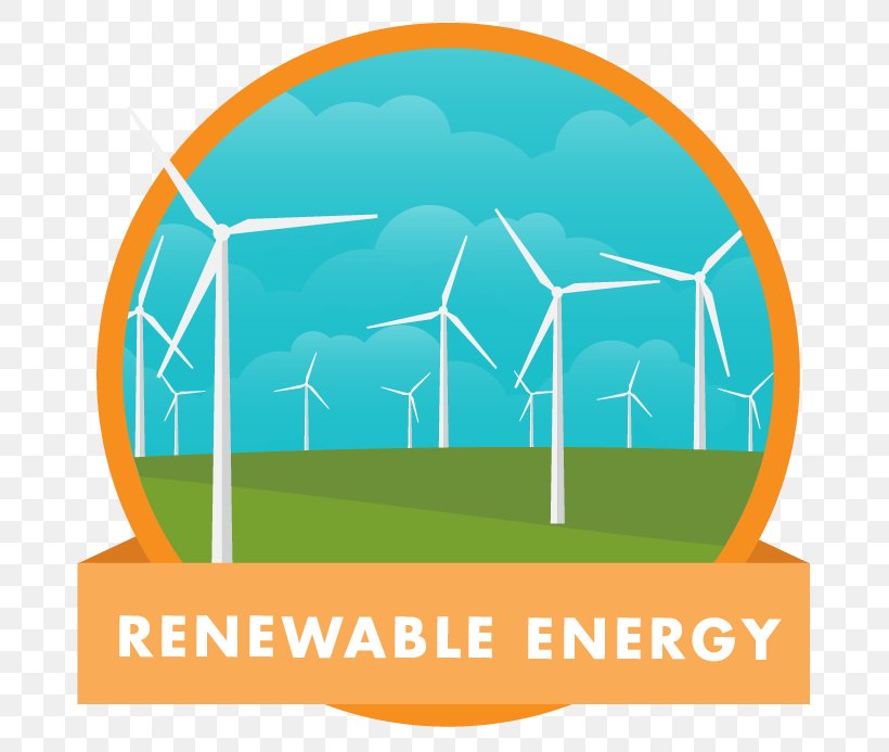 Renewable Energy Wind Power Renewable Resource Alternative Energy, PNG, 720x693px, Energy, Alternative Energy, Area, Brand, Electric Power Transmission Download Free