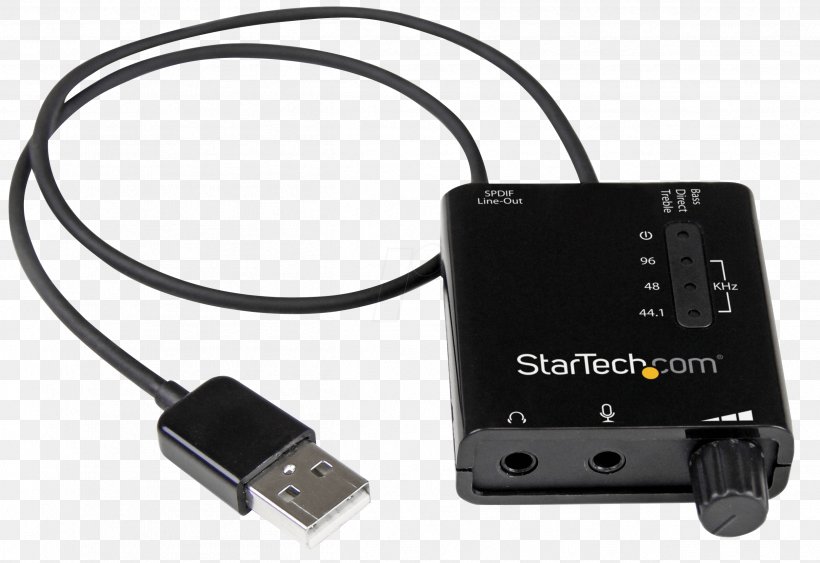 Digital Audio Sound Cards & Audio Adapters S/PDIF StarTech.com, PNG, 2504x1720px, Digital Audio, Ac Adapter, Adapter, Audio Signal, Cable Download Free