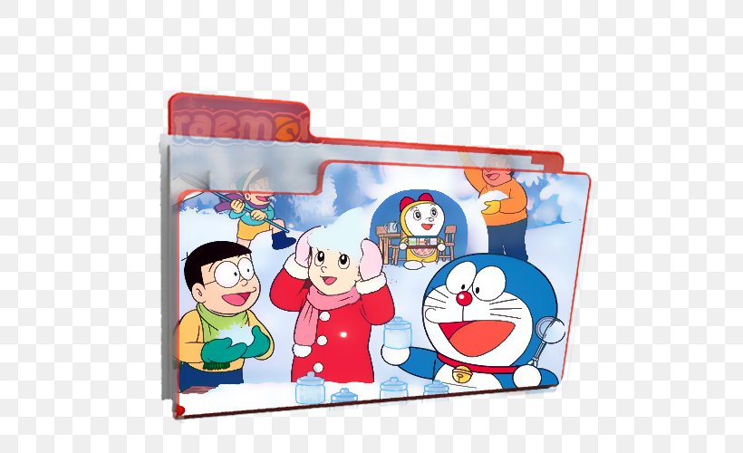 Doraemon Nobita Nobi Animation Film, PNG, 500x500px, Watercolor, Cartoon, Flower, Frame, Heart Download Free