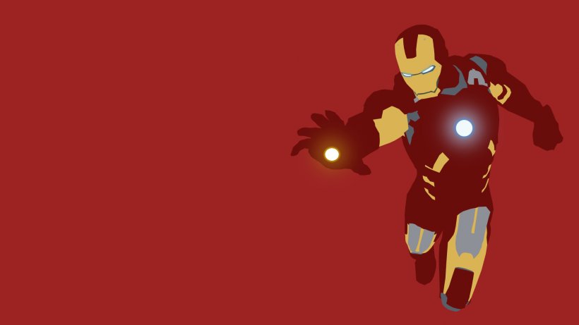 Iron Man Minimalism Desktop Wallpaper Art Wallpaper, PNG, 2000x1125px, Iron Man, Art, Cartoon, Deviantart, Digital Art Download Free