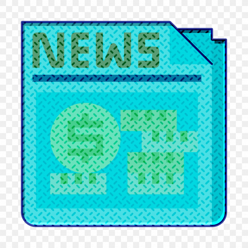 Newspaper Icon Money Icon News Icon, PNG, 1128x1128px, Newspaper Icon, Aqua, Green, Money Icon, News Icon Download Free