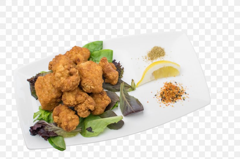Chicken Nugget Karaage Vegetarian Cuisine Fritter Meatball, PNG, 900x600px, Chicken Nugget, Broth, Cuisine, Dish, Dumpling Download Free