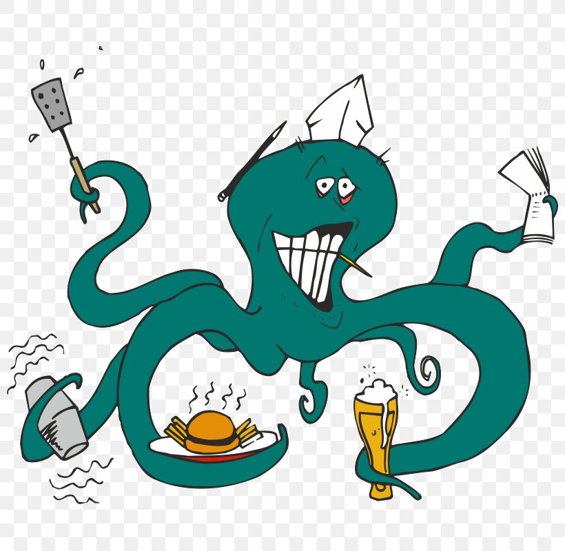 Octopus Squid Download Image Vector Graphics, PNG, 800x800px, Octopus, Area, Artwork, Coleoids, Fictional Character Download Free