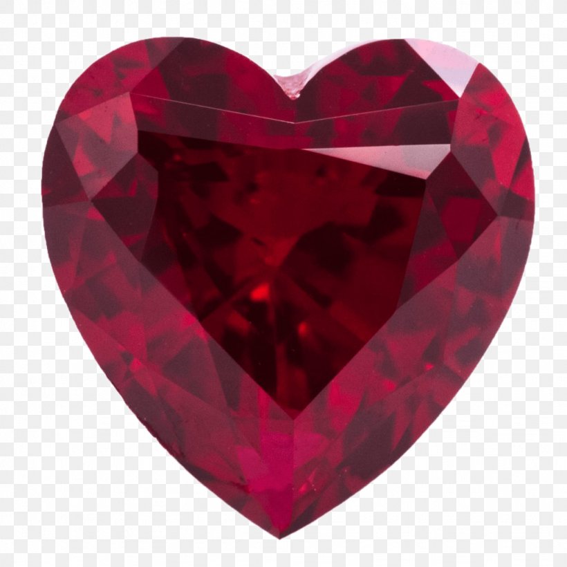 Ruby Gemstone Image Heart, PNG, 1024x1024px, Ruby, Brilliant, Diamond, Gemstone, Heart Download Free