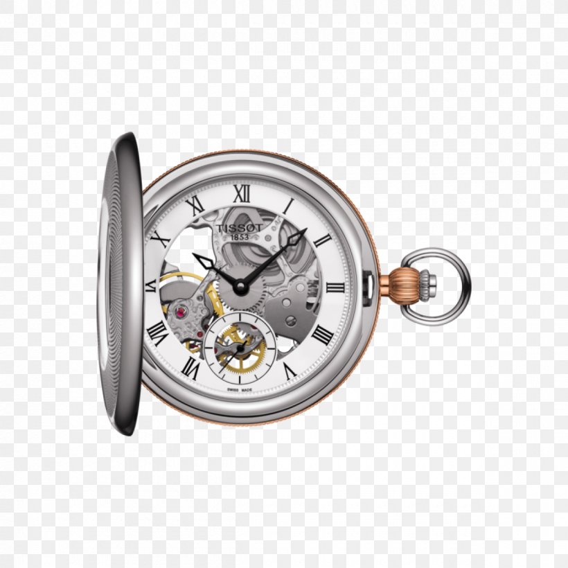 Tissot Pocket Watch Skeleton Watch Jewellery, PNG, 1200x1200px, Tissot, Clock, Jewellery, Movement, Nordstrom Download Free