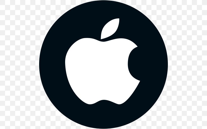 Apple, PNG, 512x512px, Apple, Apple Tv, Black, Black And White, Imac Download Free