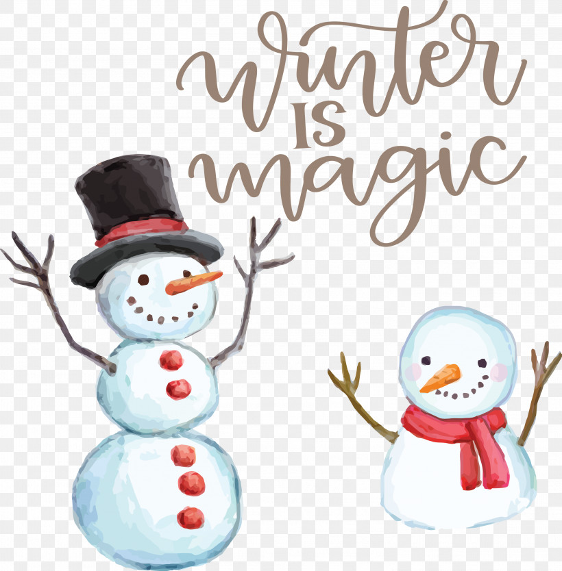 Winter Is Magic Hello Winter Winter, PNG, 2949x3000px, Winter Is Magic, Cartoon, Christmas Day, Hat, Hello Winter Download Free