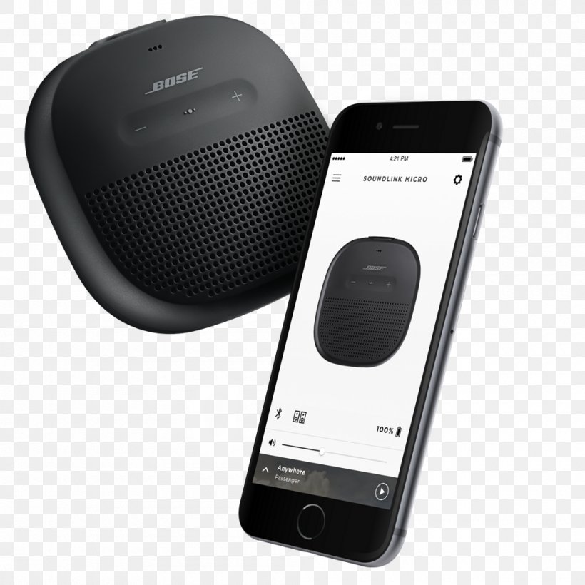 Bose SoundLink Micro Bose Corporation Wireless Speaker Loudspeaker, PNG, 1000x1000px, Bose Soundlink Micro, Audio, Bluetooth, Bose Corporation, Bose Soundlink Download Free