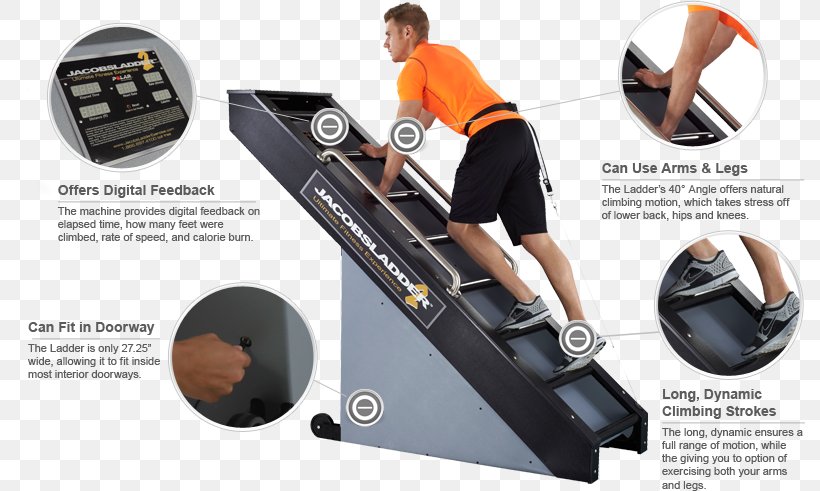 Exercise Equipment Exercise Machine Jacob's Ladder, PNG, 790x491px, Exercise, Aerobic Exercise, Agility, Biggest Loser, Exercise Equipment Download Free