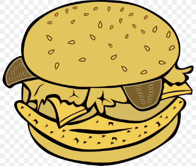 Junk Food Cartoon, PNG, 800x693px, Watercolor, American Food, Cheeseburger, Coloring Book, Drawing Download Free