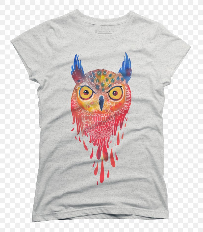 Owl T-shirt IPhone 6 Sleeve Bluza, PNG, 2100x2400px, Owl, Bag, Beak, Bird, Bird Of Prey Download Free