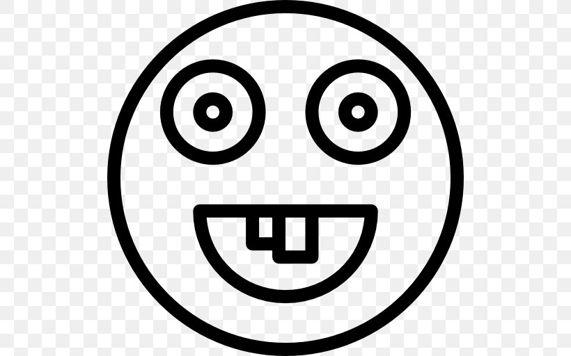 Smiley Emoticon Clip Art, PNG, 512x512px, Smiley, Avatar, Black And White, Emoticon, Emotion Download Free