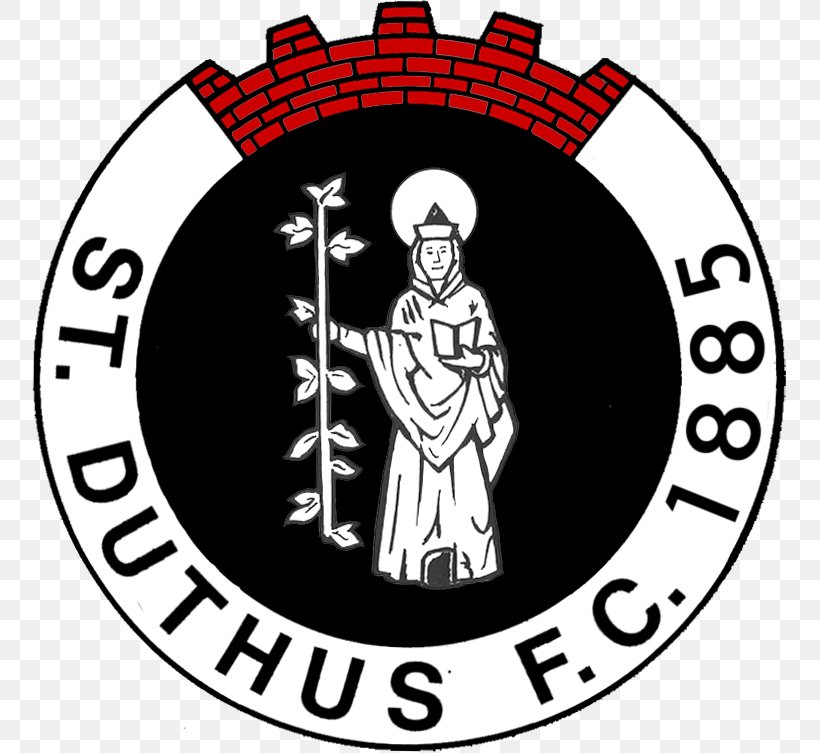 St Duthus F.C. North Caledonian Football League Scottish Highlands Caledonian F.C. Alness United F.C., PNG, 755x753px, Scottish Highlands, Area, Badge, Black And White, Brand Download Free