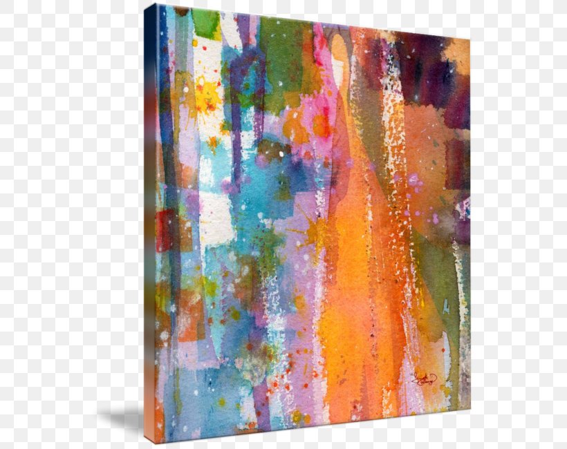 Watercolor Painting Acrylic Paint Gallery Wrap Modern Art, PNG, 557x650px, Painting, Abstract Art, Acrylic Paint, Acrylic Resin, Art Download Free