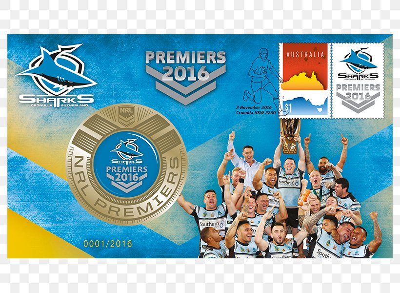 Cronulla-Sutherland Sharks 2016 NRL Grand Final National Rugby League Australian Rugby League Premiers, PNG, 800x600px, Cronullasutherland Sharks, Advertising, Banner, Brand, Cronulla Download Free