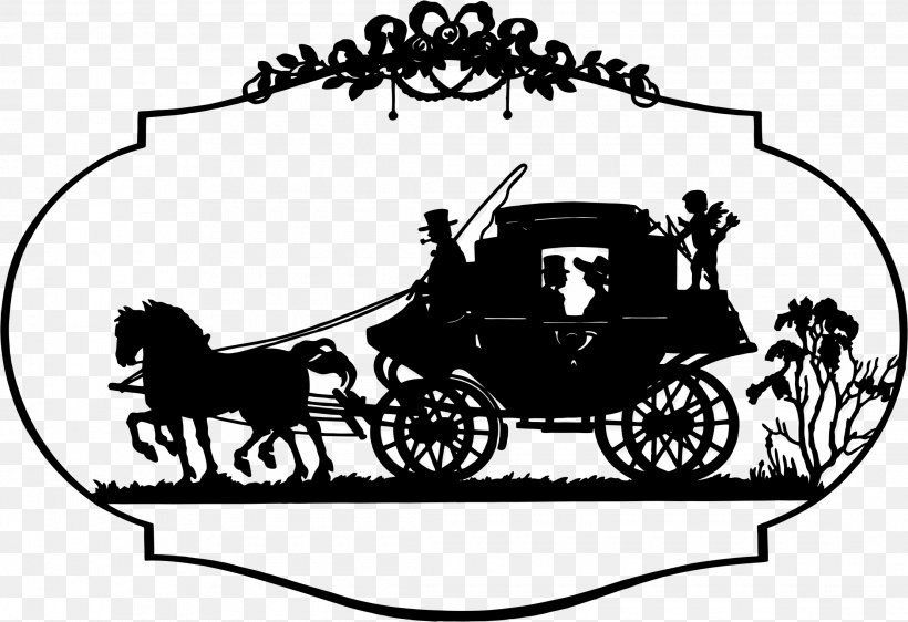 Horse And Buggy Carriage Horse-drawn Vehicle Clip Art, PNG, 2220x1522px, Horse, Art, Black And White, Car, Carriage Download Free
