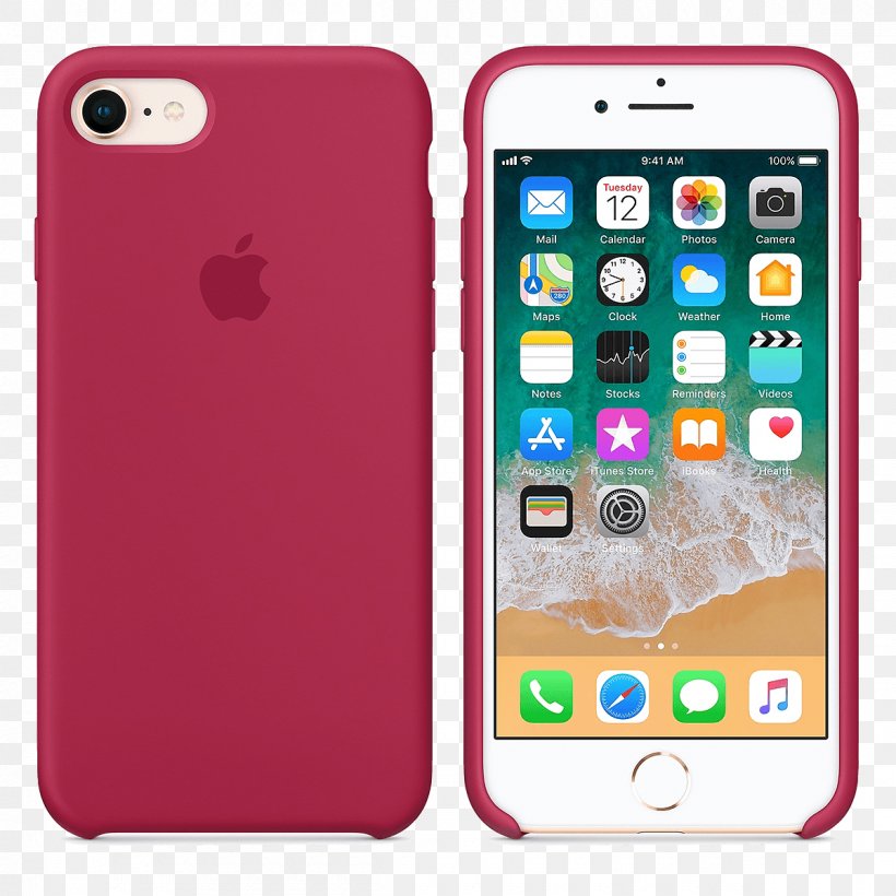 IPhone 8 Plus Apple Product Red Mobile Phone Accessories, PNG, 1200x1200px, Iphone 8 Plus, Apple, Case, Communication Device, Feature Phone Download Free