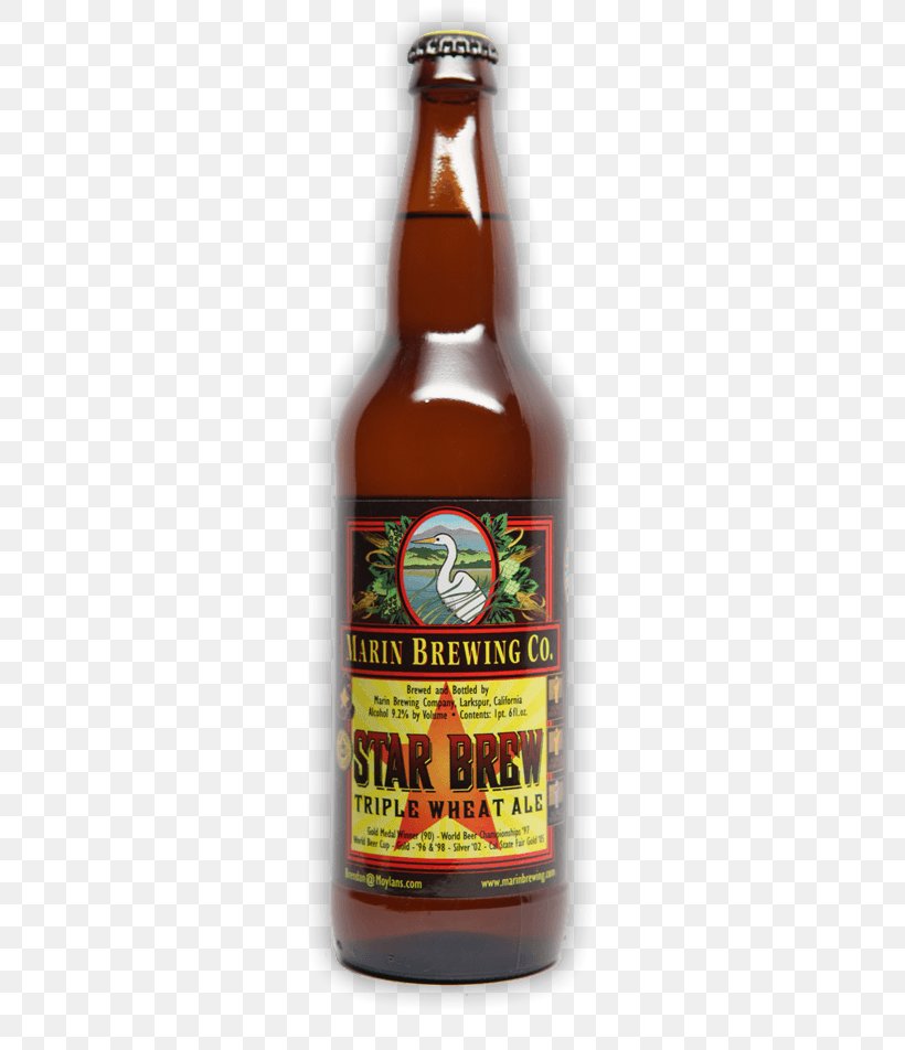 Ale Marin Brewing Company Beer Bottle Wheat Beer, PNG, 364x952px, Ale, Alcoholic Beverage, Barley Wine, Beer, Beer Bottle Download Free