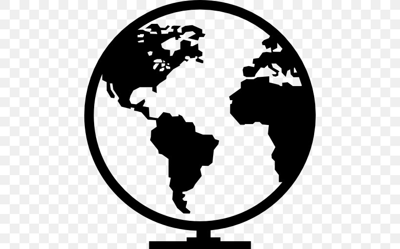 Earth World Globe, PNG, 512x512px, Earth, Black And White, Earth Symbol, Globe, Human Behavior Download Free