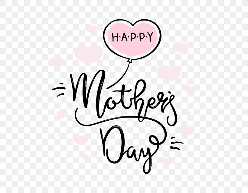 Mother's Day Clip Art Vector Graphics Lettering, PNG, 640x640px, Watercolor, Cartoon, Flower, Frame, Heart Download Free