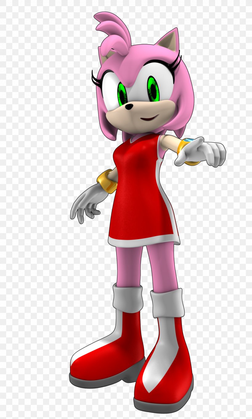 Amy Rose Ariciul Sonic Sonic The Hedgehog Sega Dress, PNG, 1280x2133px, 3d Computer Graphics, Amy Rose, Action Figure, Ariciul Sonic, Blender Download Free
