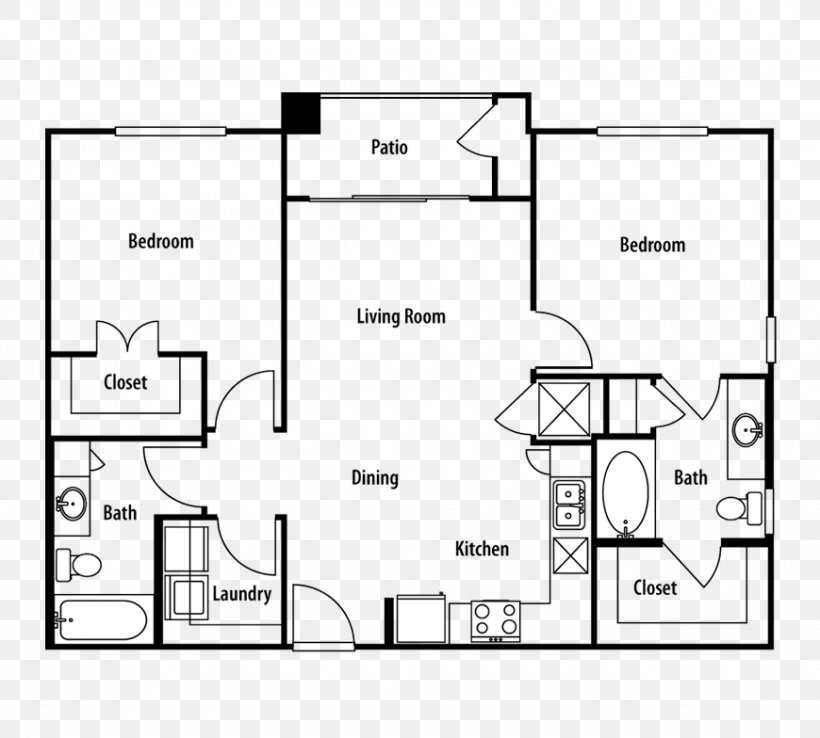 Artist Walk Apartment Ratings Floor Plan, PNG, 870x784px, Apartment Ratings, Apartment, Area, Black And White, California Download Free