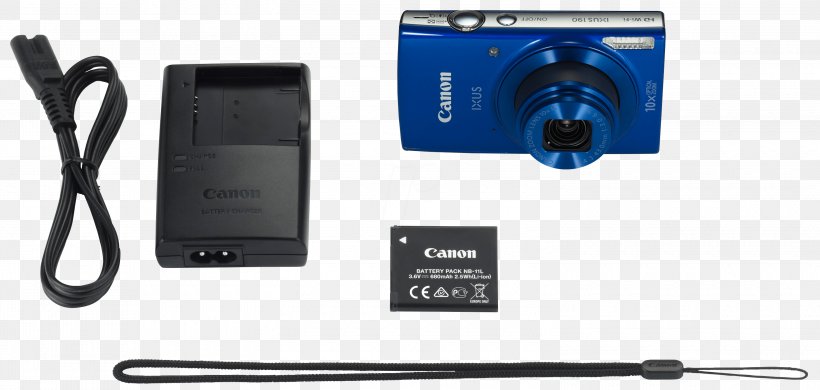 Canon IXUS 190 Canon IXUS 185 Canon PowerShot ELPH 360 HS Canon PowerShot ELPH 190 IS Point-and-shoot Camera, PNG, 3000x1428px, Canon Ixus 190, Camera, Camera Accessory, Canon, Canon Digital Ixus Download Free