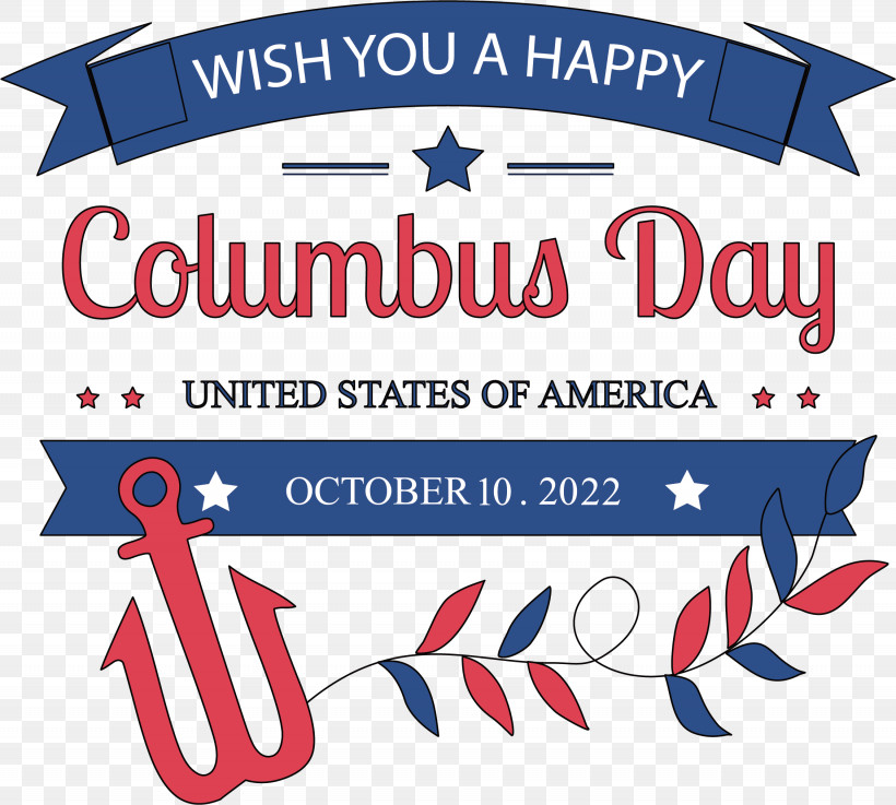 Columbus Day, PNG, 2255x2028px, Columbus Day, Christopher Columbus, Logo, Text, Vector Download Free