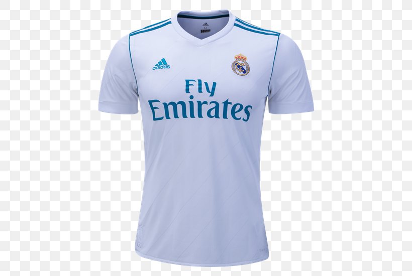 Real Madrid C.F. T-shirt Jersey Kit UEFA Champions League, PNG, 550x550px, Real Madrid Cf, Active Shirt, Adidas, Blue, Clothing Download Free