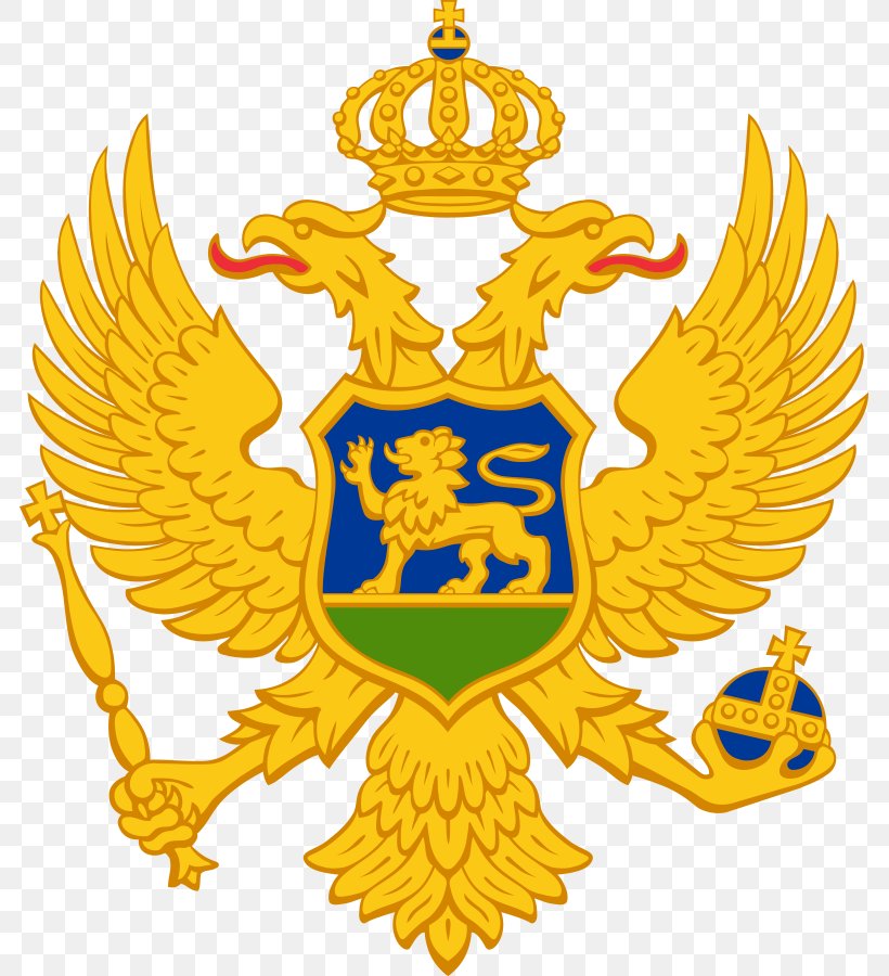 Double-headed Eagle Coat Of Arms Of Montenegro National Coat Of Arms Flag Of Montenegro, PNG, 783x900px, Doubleheaded Eagle, Badge, Coat Of Arms, Coat Of Arms Of Germany, Coat Of Arms Of Mexico Download Free