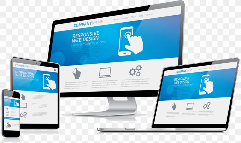 Responsive Web Design Web Development Digital Marketing Business, PNG, 1000x596px, Responsive Web Design, Brand, Business, Communication, Computer Download Free