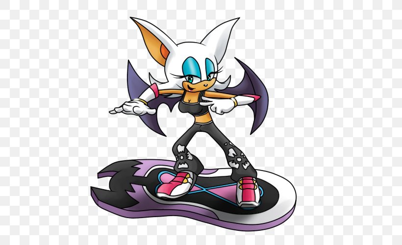 Sonic Riders: Zero Gravity Rouge The Bat Sonic Free Riders, PNG, 514x500px, Sonic Riders, Art, Cartoon, Drawing, Espio The Chameleon Download Free