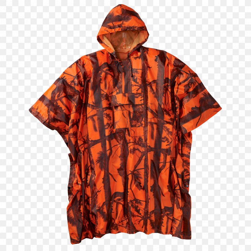 T-shirt Poncho Hood Jacket Zipper, PNG, 2351x2351px, Tshirt, Blaze Orange, Clothing, Hood, Hoodie Download Free