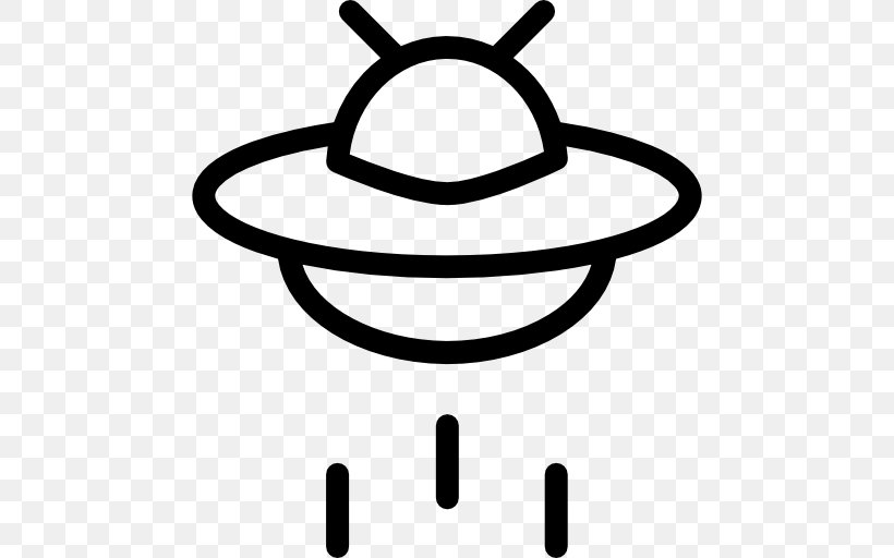 Unidentified Flying Object Clip Art, PNG, 512x512px, Unidentified Flying Object, Artwork, Black And White, Extraterrestrial Life, Flying Saucer Download Free