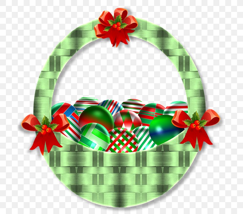 Basket Christmas Ornament, PNG, 720x720px, Basket, Cesta De Navidad, Christmas, Christmas Decoration, Christmas Gift Download Free