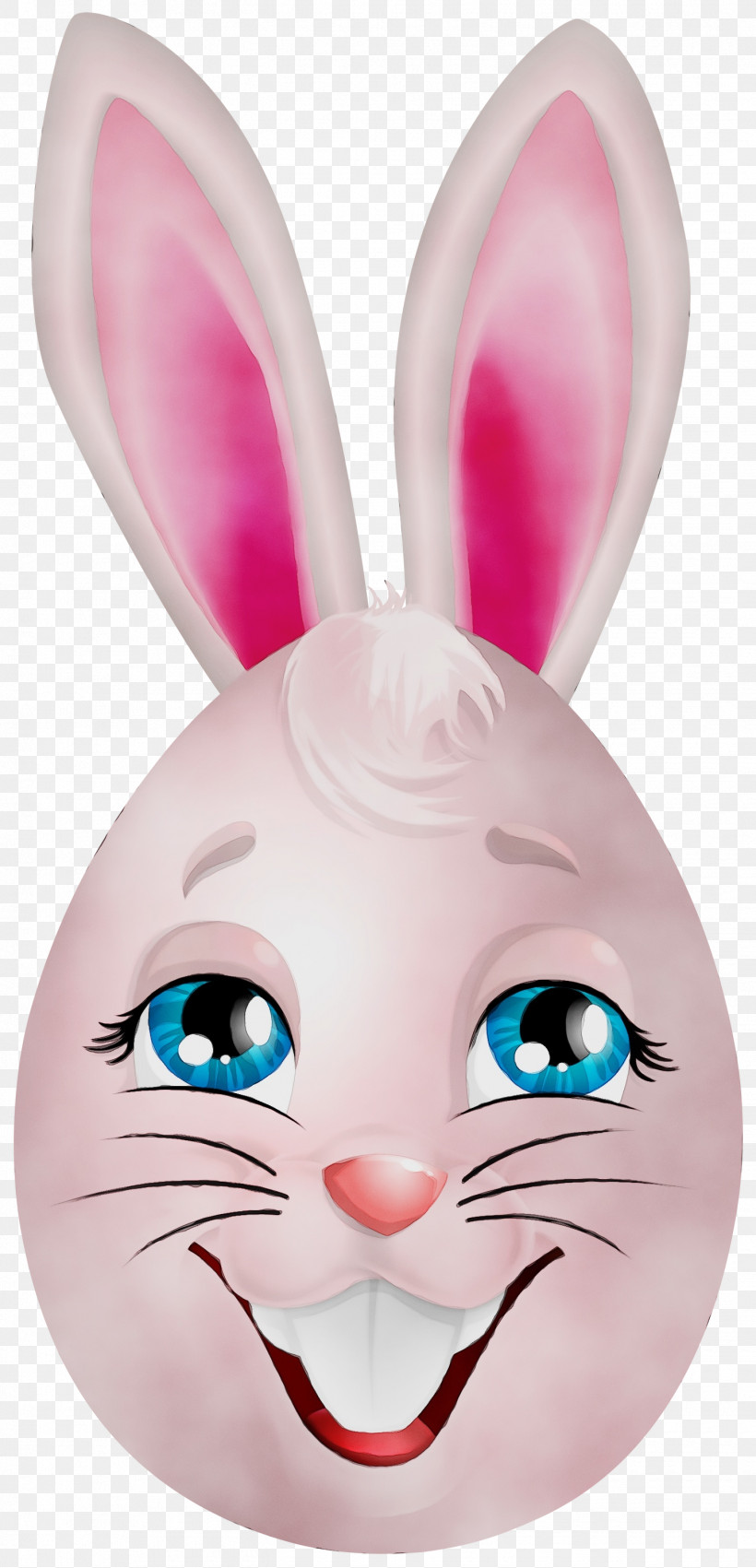 Easter Bunny, PNG, 1445x2999px, Watercolor, Cartoon, Ear, Easter Bunny, Nose Download Free