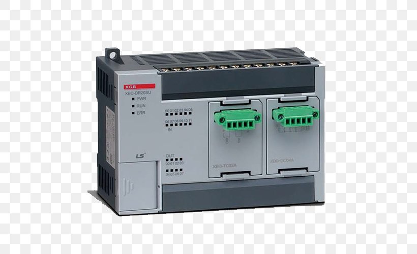 Programmable Logic Controllers Mechatronics Automation SCADA Data Processing, PNG, 500x500px, Programmable Logic Controllers, Automation, Circuit Breaker, Computer Network, Data Processing Download Free
