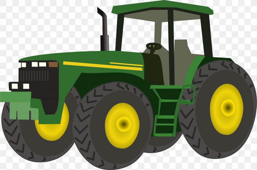 Tractor Farm Clip Art, PNG, 2400x1590px, John Deere, Agricultural Machinery, Agriculture, Automotive Tire, Automotive Wheel System Download Free