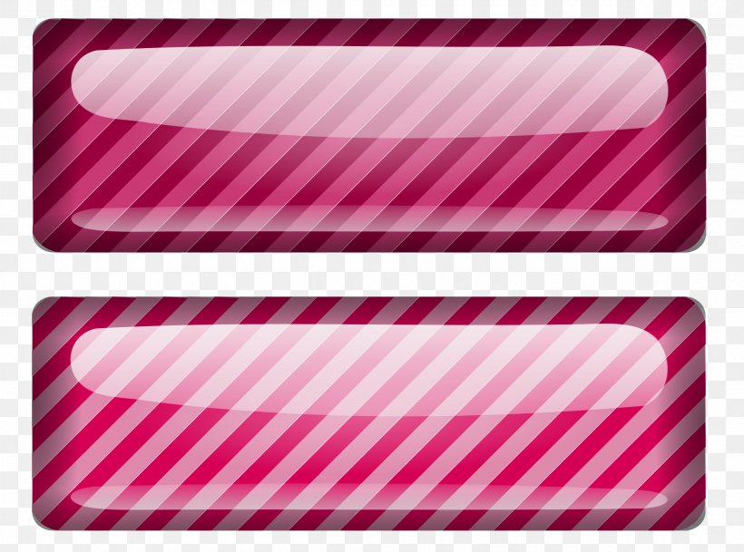 Button Clip Art, PNG, 2400x1783px, Button, Image Tracing, Magenta, Pink, Rectangle Download Free