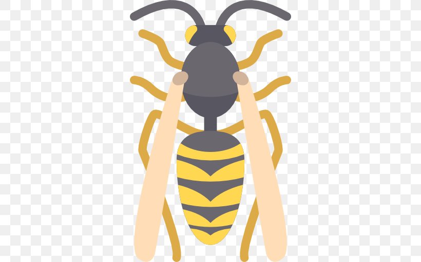 Honey Bee Wasp Insect Icon, PNG, 512x512px, Honey Bee, Animal, Arthropod, Bee, Insect Download Free