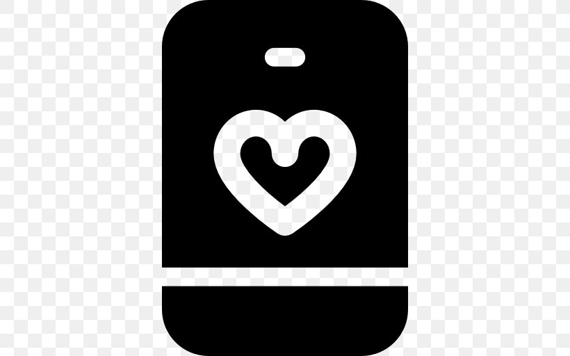 IPhone Computer Icons Telephone Encapsulated PostScript, PNG, 512x512px, Iphone, Black And White, Brand, Heart, Mobile Phones Download Free