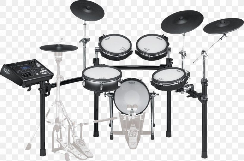 Roland Corporation Electronic Drums Drum Kits Roland V-Drums Roland TD-30K V-Drum Set, PNG, 1000x661px, Roland Corporation, Drum, Drum Kits, Drumhead, Drummer Download Free
